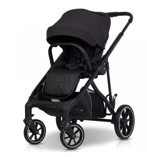 EasyGo Duoflex - rozwojowy wózek spacerowy | Ebony Black